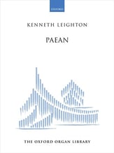 Paean Organ Solo Organ sheet music cover